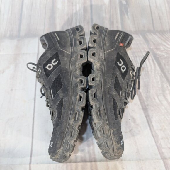 On Running Cloudventure Women's 8 Black Synthetic Waterproof Athletic Sneaker - Picture 8 of 10